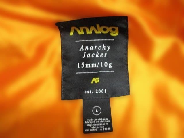 【中古品】AnAlog　スノーボードウェア