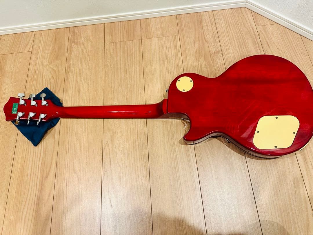 ギター PLAYTECH LP-500 PREMIUM Quilt Top P-90