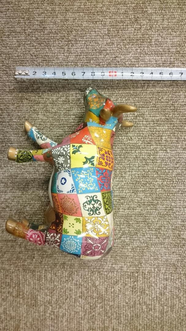 6 CowParade【カウパレード】牛置物 Princess Leticia