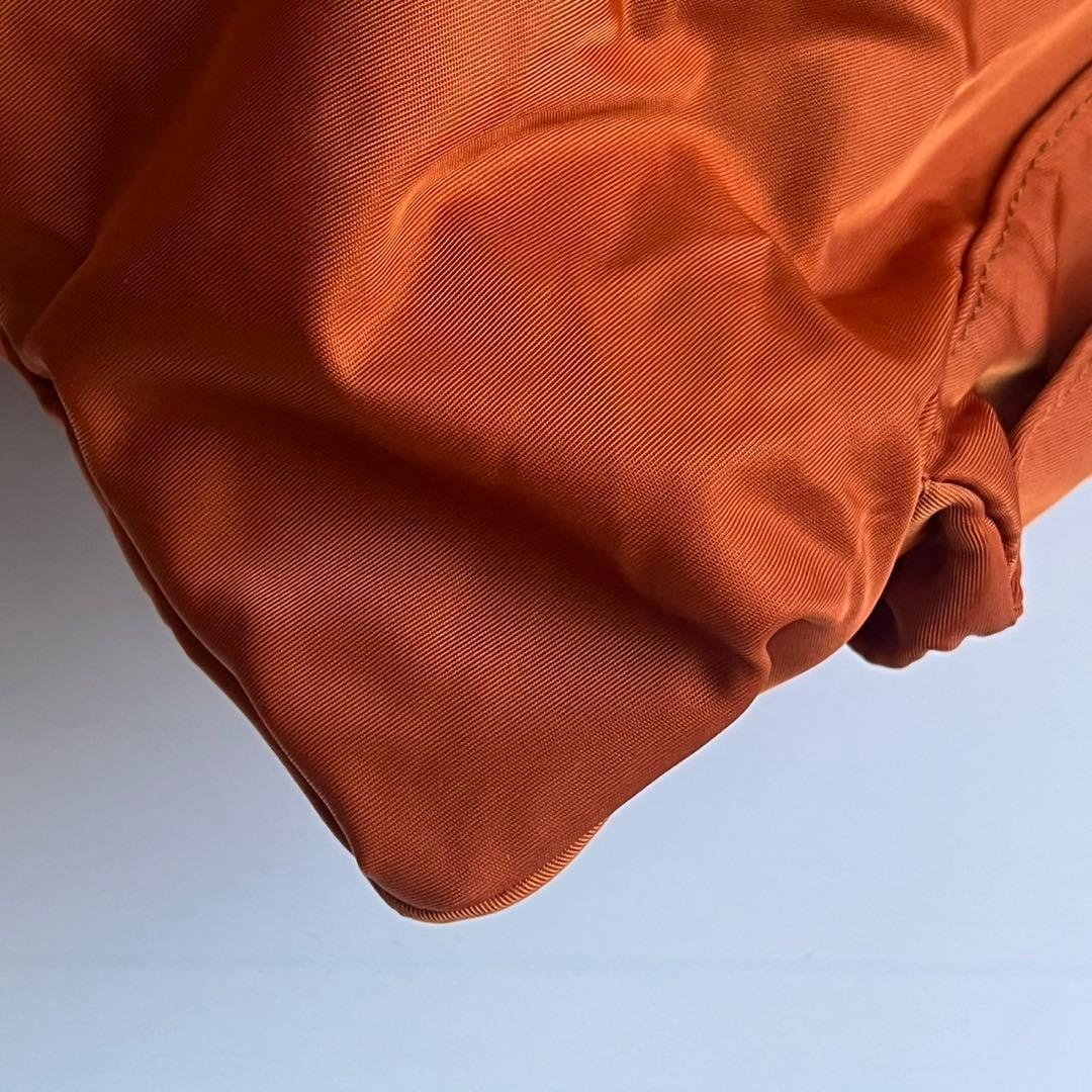 ✨未使用級✨　Felisi ヘルメットバッグ　ハンドバッグ　ナイロン　茶