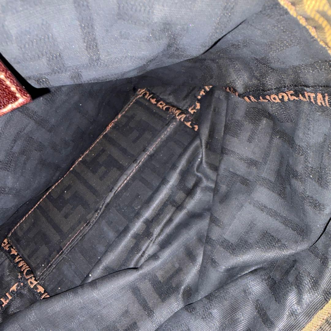 e-kawa　FENDI フェンディ ズッカ柄　 トートバッグ