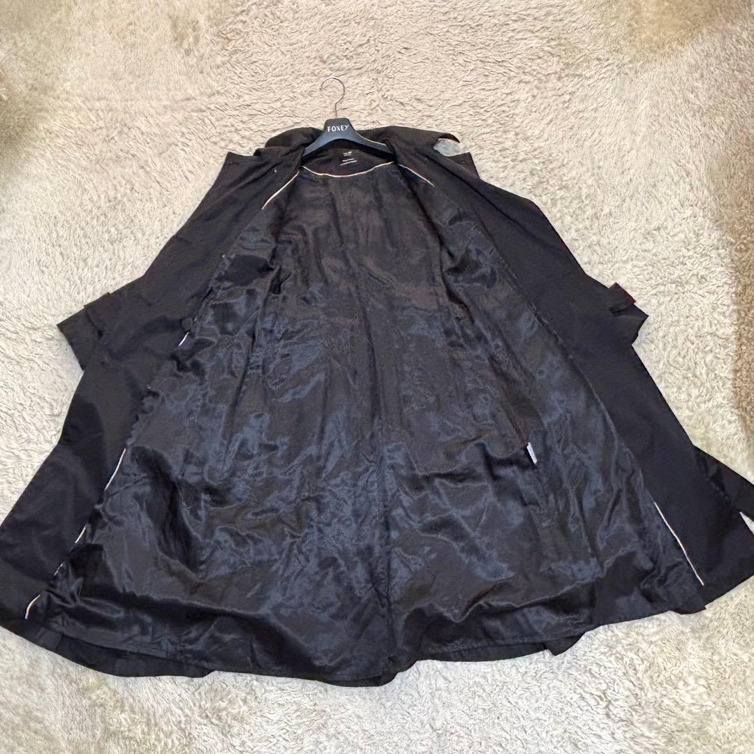 大きいサイズ　極希少　美品　23区　Aライン　ベルト　トレンチコート　フリル　L