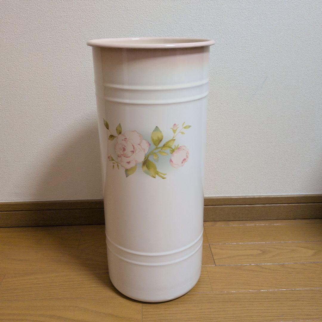 旧 imane ポワージュ ピンク 傘立て イマン