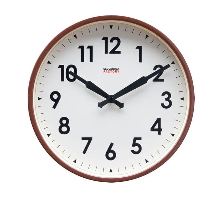 Station Clock Brown (CLOUDNOLA)送料無料