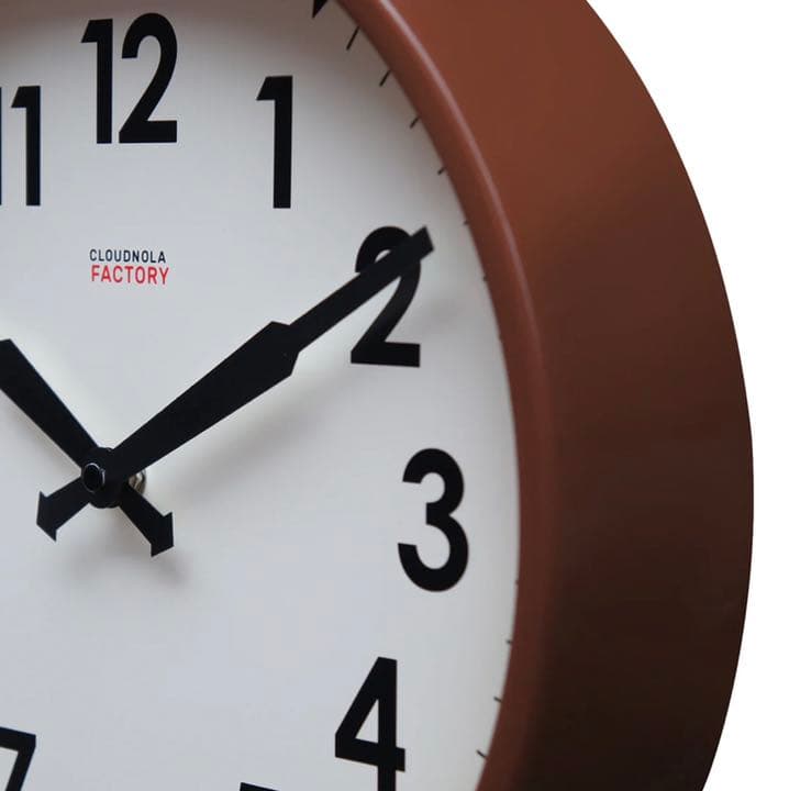 Station Clock Brown (CLOUDNOLA)送料無料