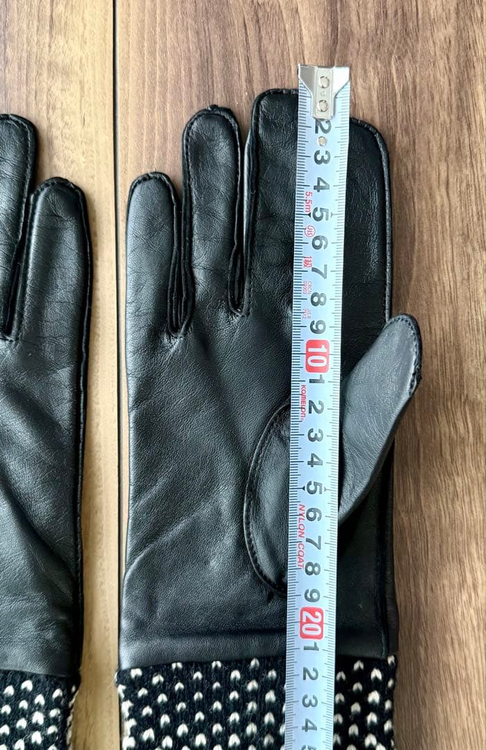 ✨極美品✨ヨウジヤマモト ラムスキン ニットカフス手袋 2020-21AW