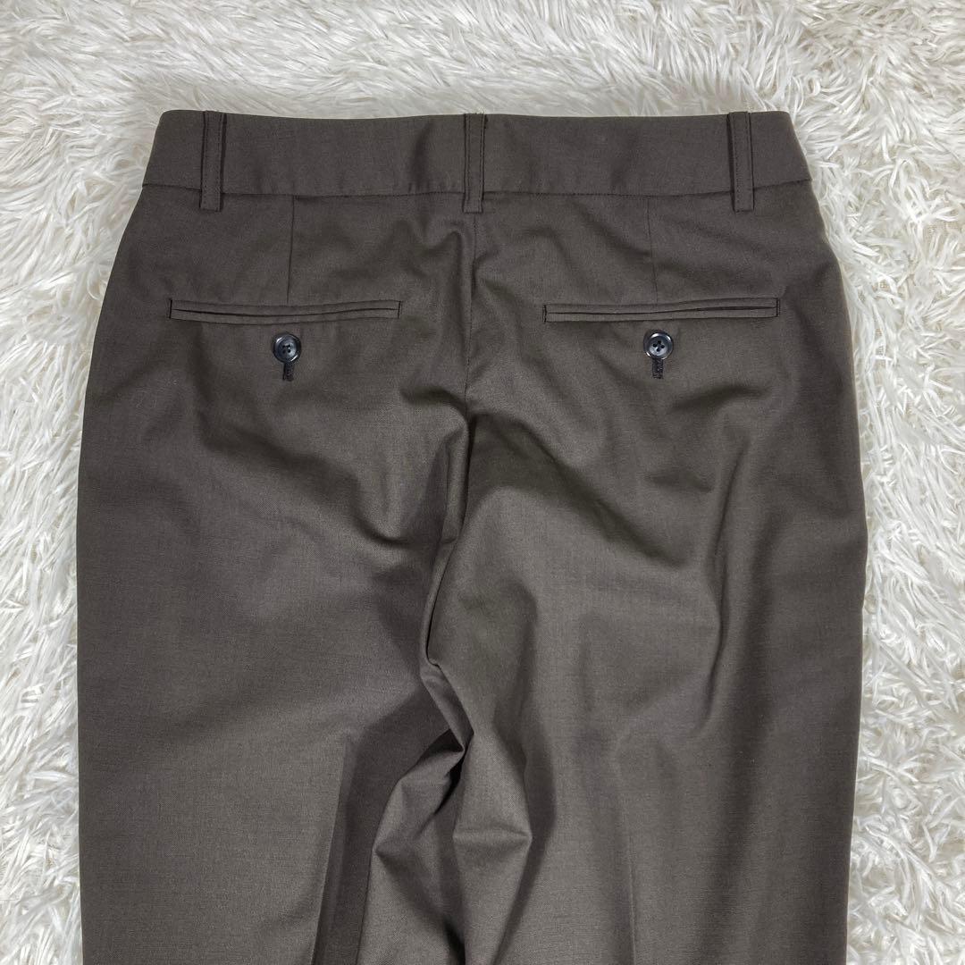 グリーンレーベルリラクシング【カチリラ】セットアップスーツ　ノーカラー