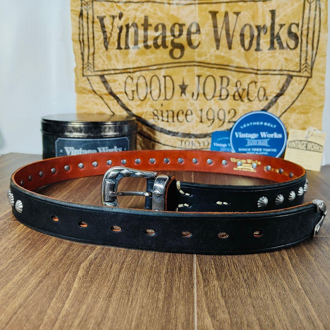 【新品未使用 付属品完備】極上コンチョベルト ヴィンテージワークス DH5740