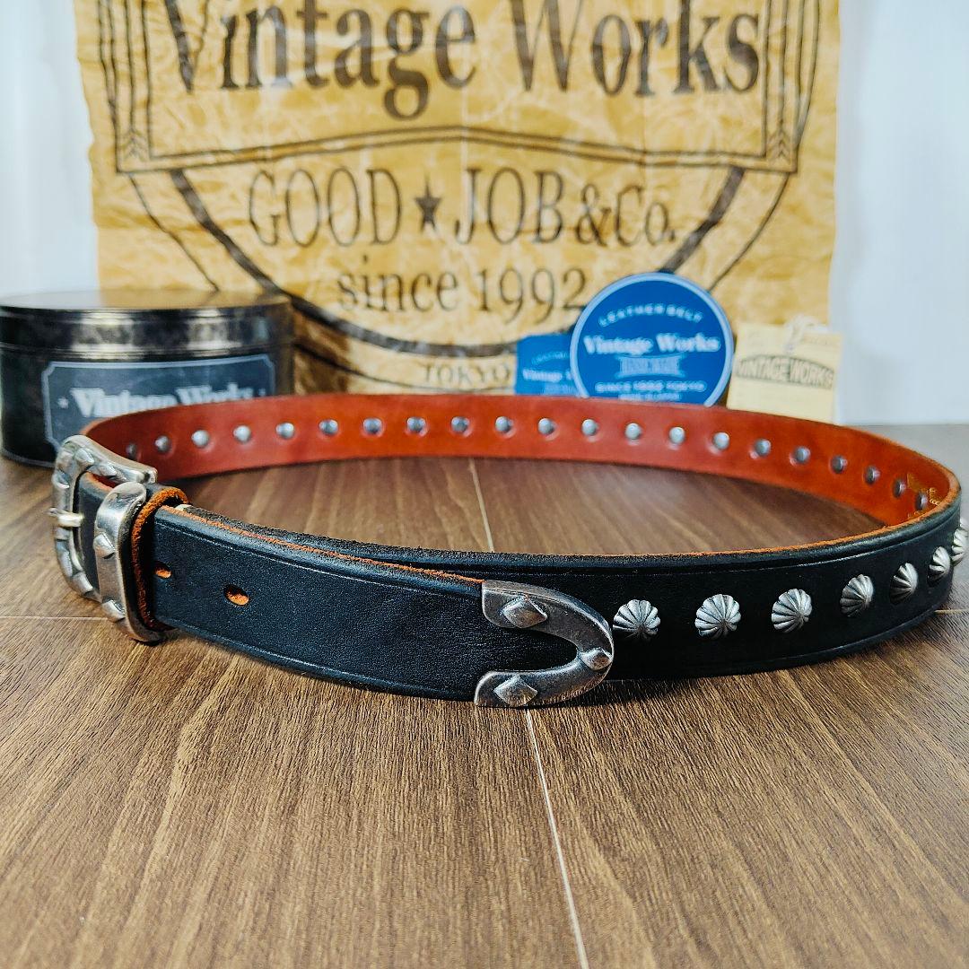 【新品未使用 付属品完備】極上コンチョベルト ヴィンテージワークス DH5740