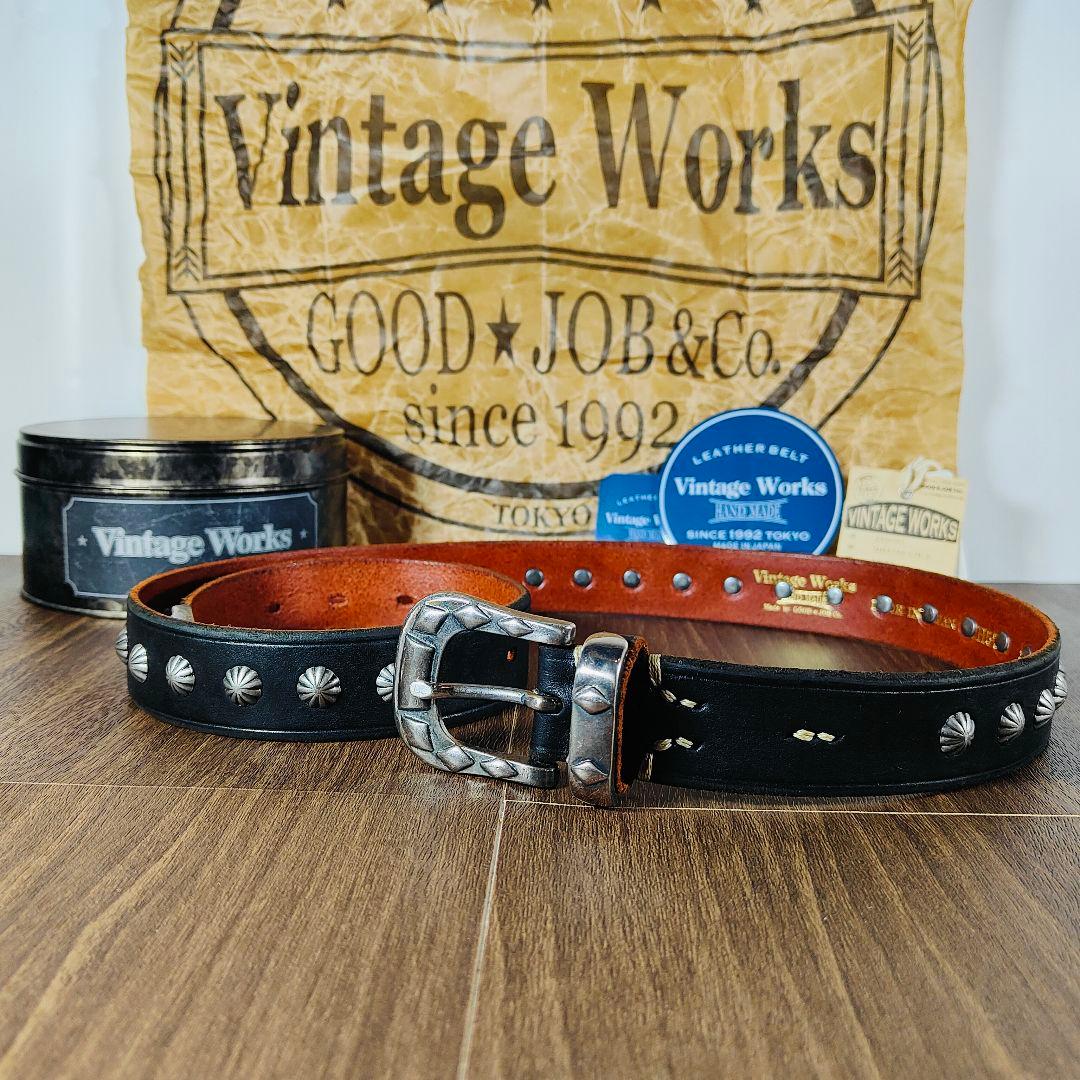 【新品未使用 付属品完備】極上コンチョベルト ヴィンテージワークス DH5740