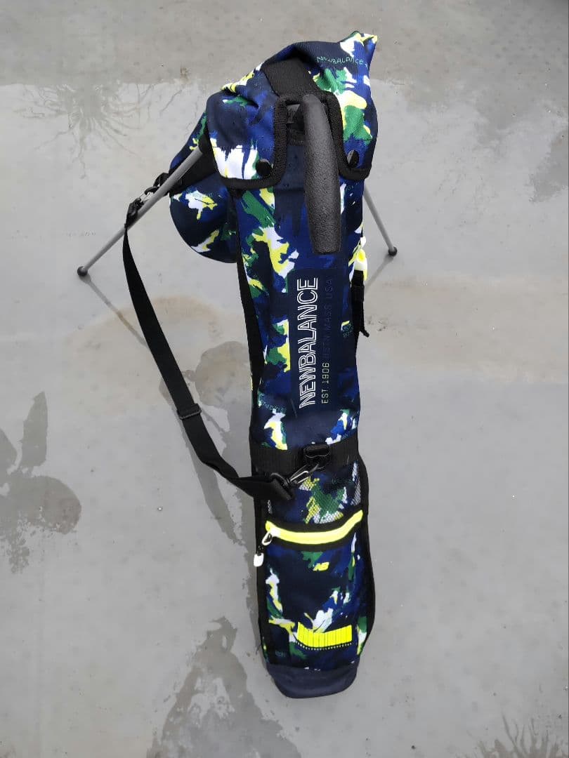 【美品】ニューバランス ゴルフ クラブ 収納 バッグ newbalance
