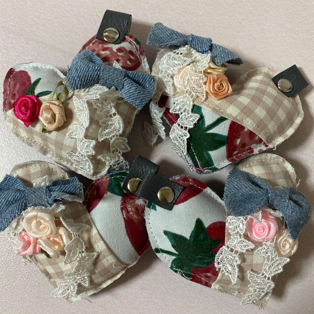 いちごパフェ★デニムリメイクチャーム❤︎オーダー❷