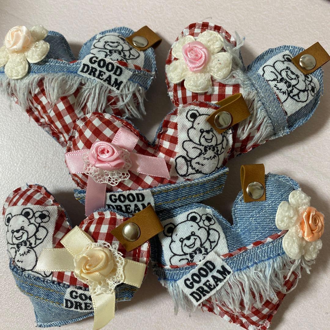 いちごパフェ★デニムリメイクチャーム❤︎オーダー❷