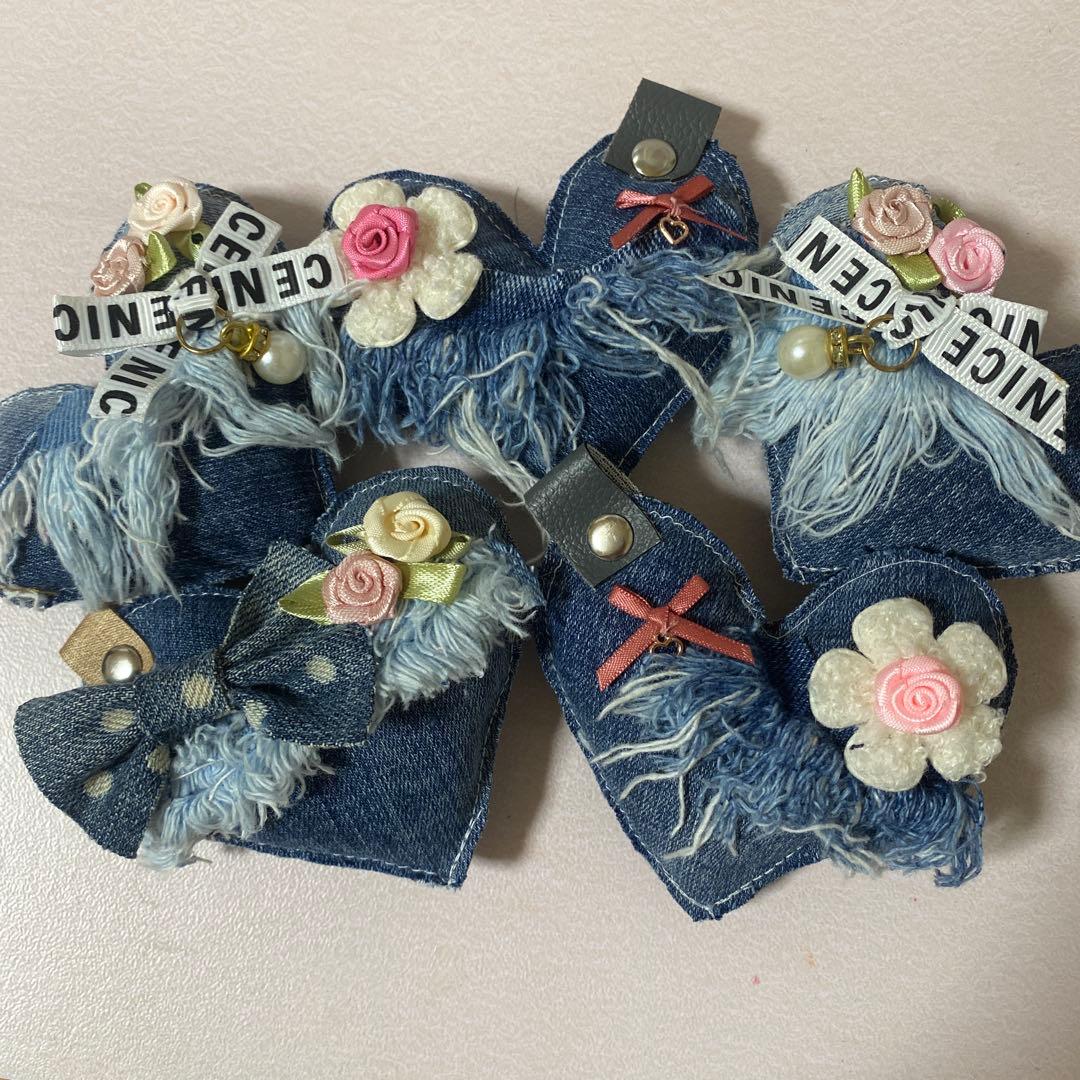 いちごパフェ★デニムリメイクチャーム❤︎オーダー❷