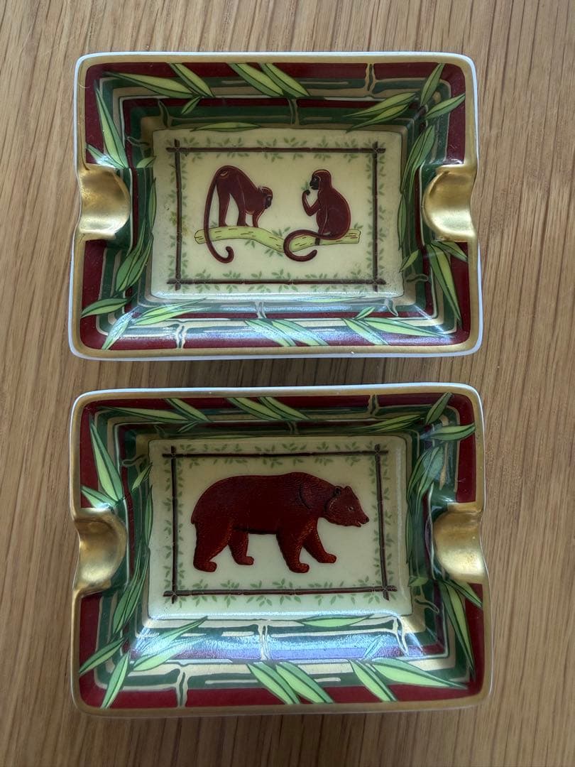 エルメス　ミニ灰皿　アニマル