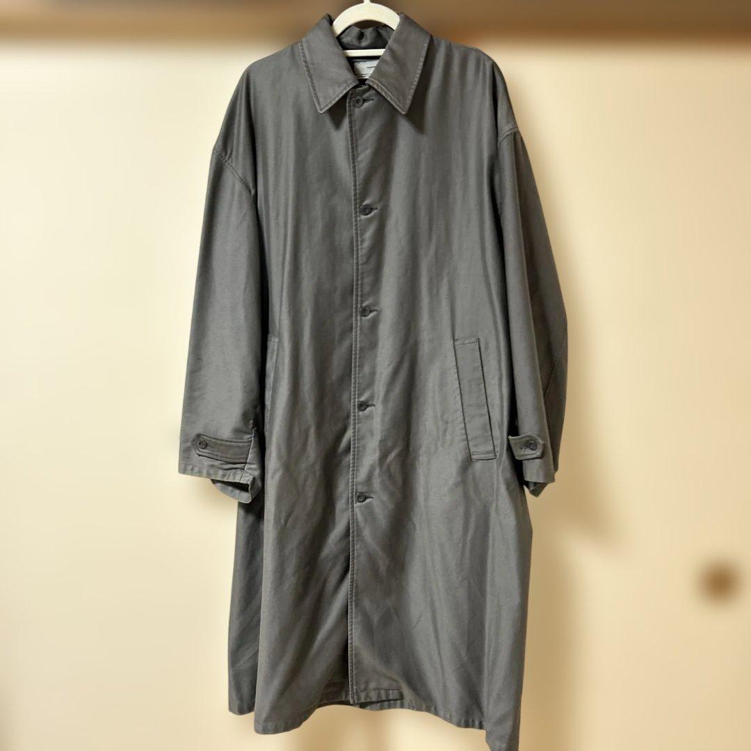 ジャケット・アウター Graphpaper LIGHT MOLESKIN OVERSIZEDCOAT