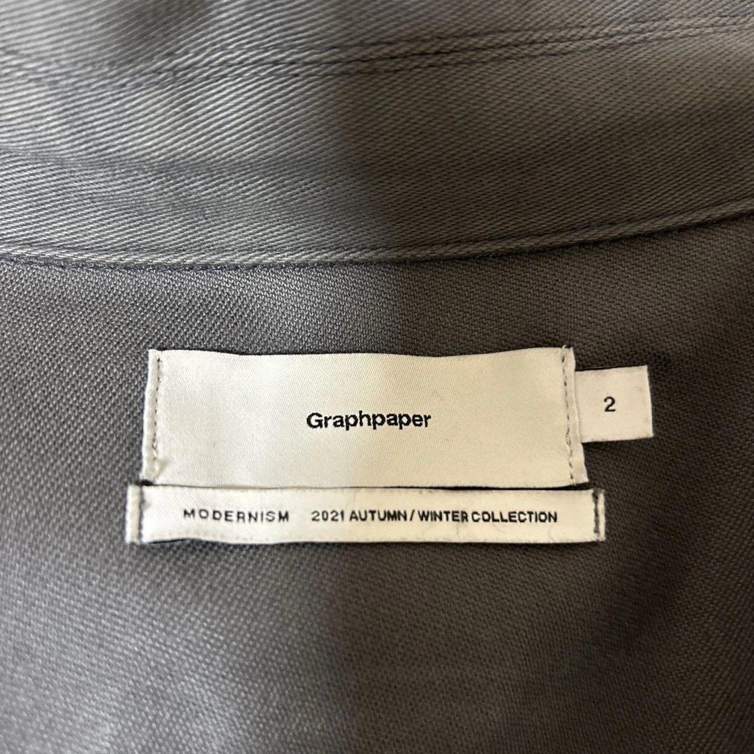 ジャケット・アウター Graphpaper LIGHT MOLESKIN OVERSIZEDCOAT