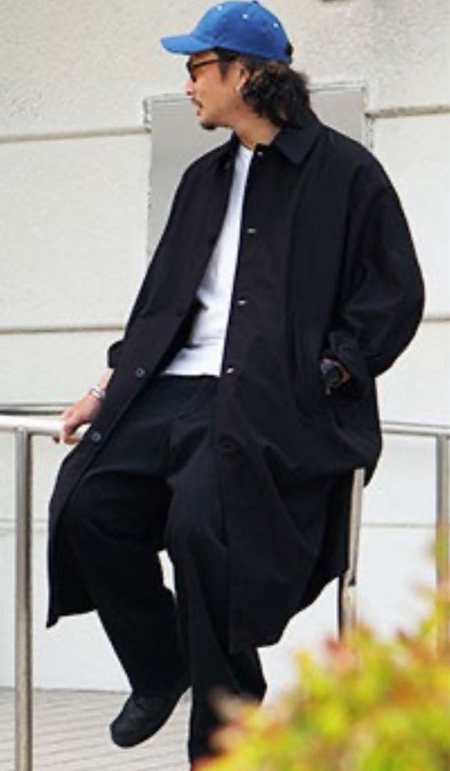 ジャケット・アウター Graphpaper LIGHT MOLESKIN OVERSIZEDCOAT