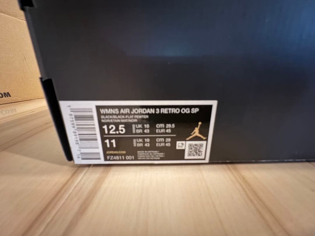 新品29.5A Ma Maniere ×NikeWmns AirJordan 3