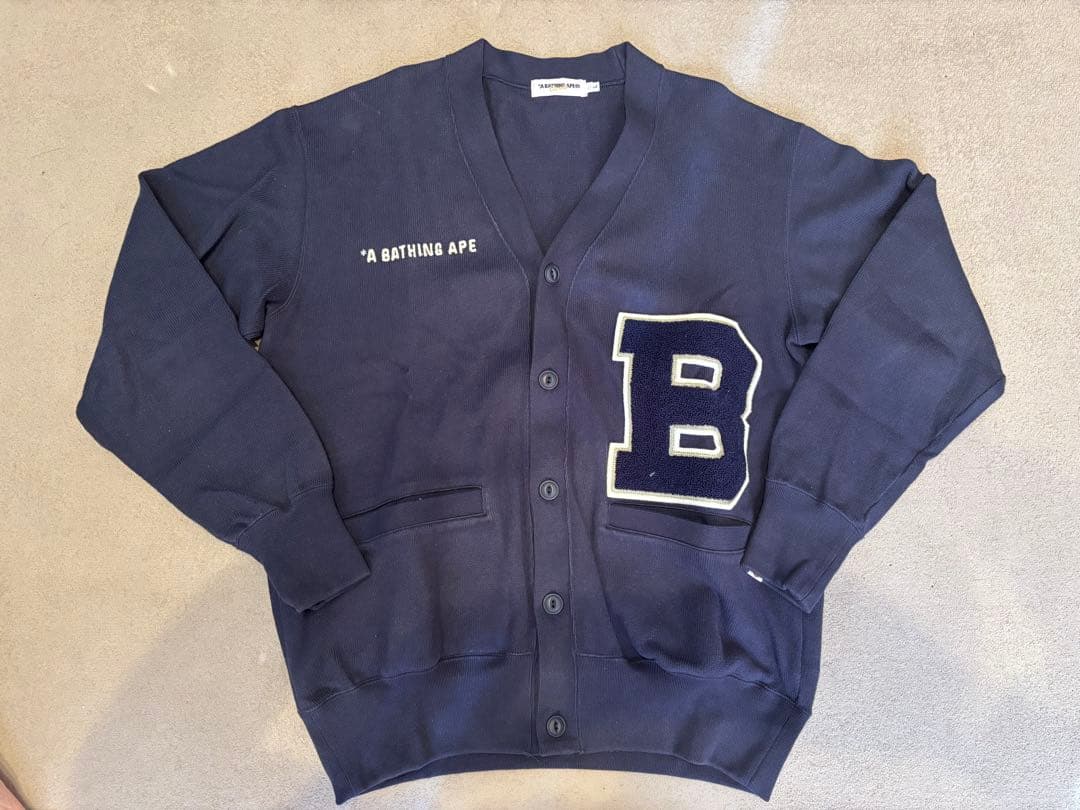 A BATHING APE カーディガン L