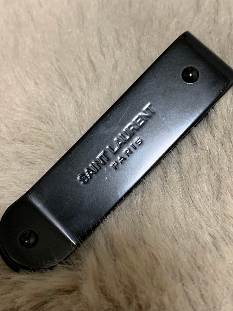サンローラン YSL マネークリップ ブラック