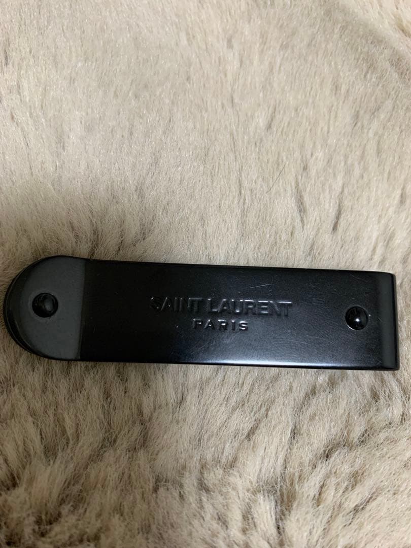 サンローラン YSL マネークリップ ブラック