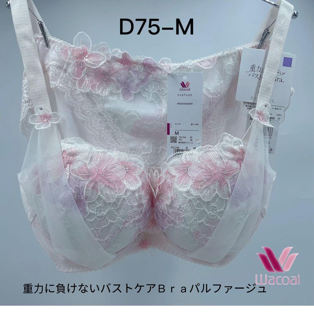 ワコール　重力に負けないバストケアＢｒａ（ＢＣＬ７４４）／パルファージュ.セット
