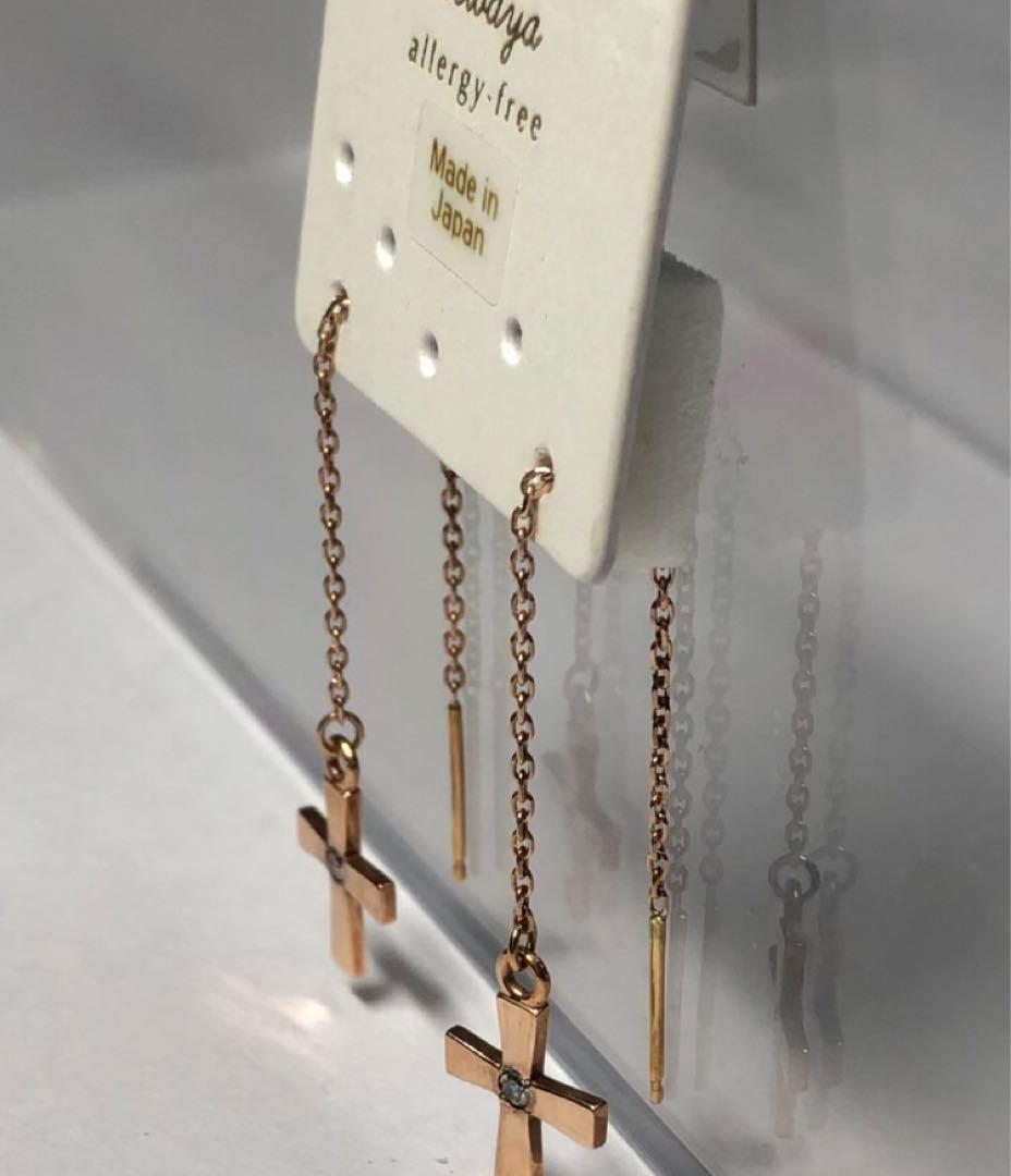 アンテプリマ　k10 クロス　ピアス