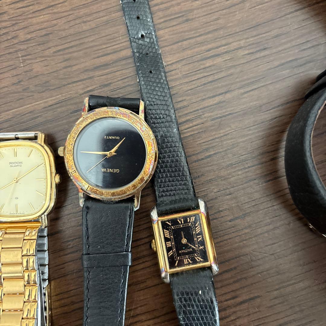 メンズ時計セット ゴールド ブラック　ジャンク品