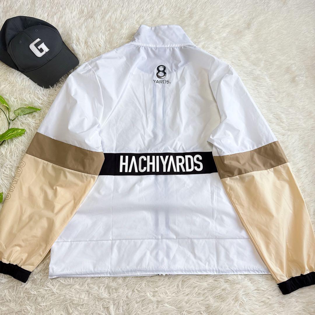 【ハチヤーズ】極美品 ウィンドブレーカー マルチカラー 2XLサイズ メンズ