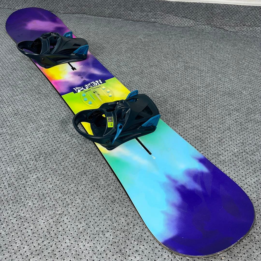 数回使用 151cm BURTON TORNADO×STEP ON Mサイズ
