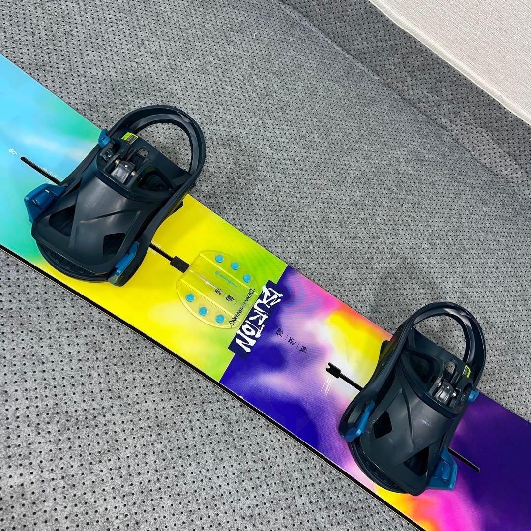 数回使用 151cm BURTON TORNADO×STEP ON Mサイズ