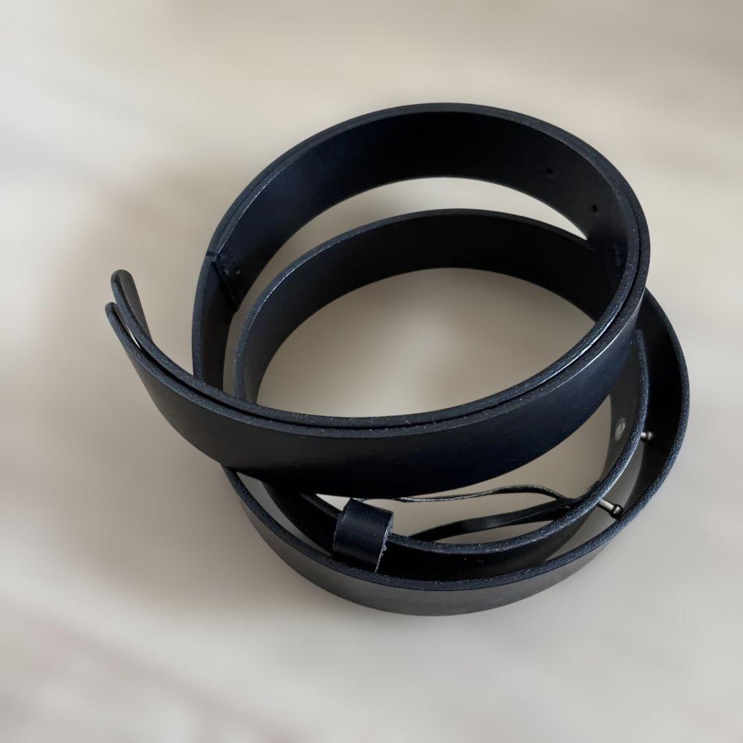 Maison Martin Margiela 11 ブラックレザーベルト