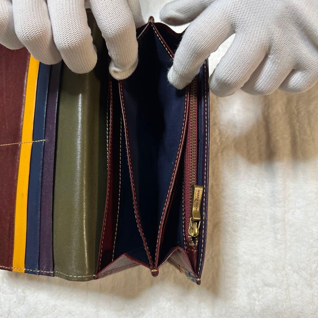 【廃盤】TAKEO KIKUCHI（タケオキクチ） 本革長財布 レザーウォレット