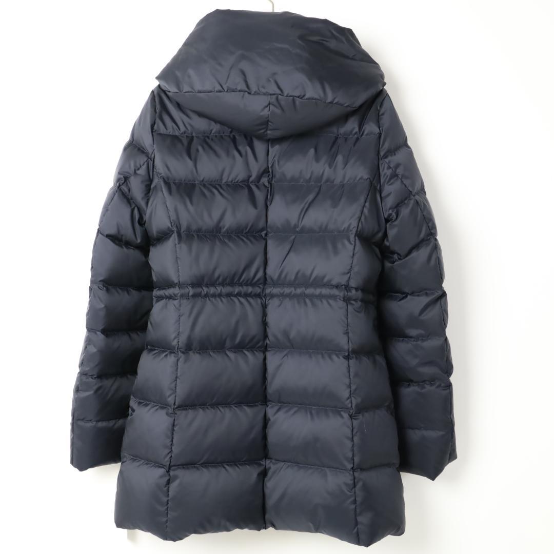 248 新品 今季 23区シレータフタ ミドル丈 ダウンコートショートコート36