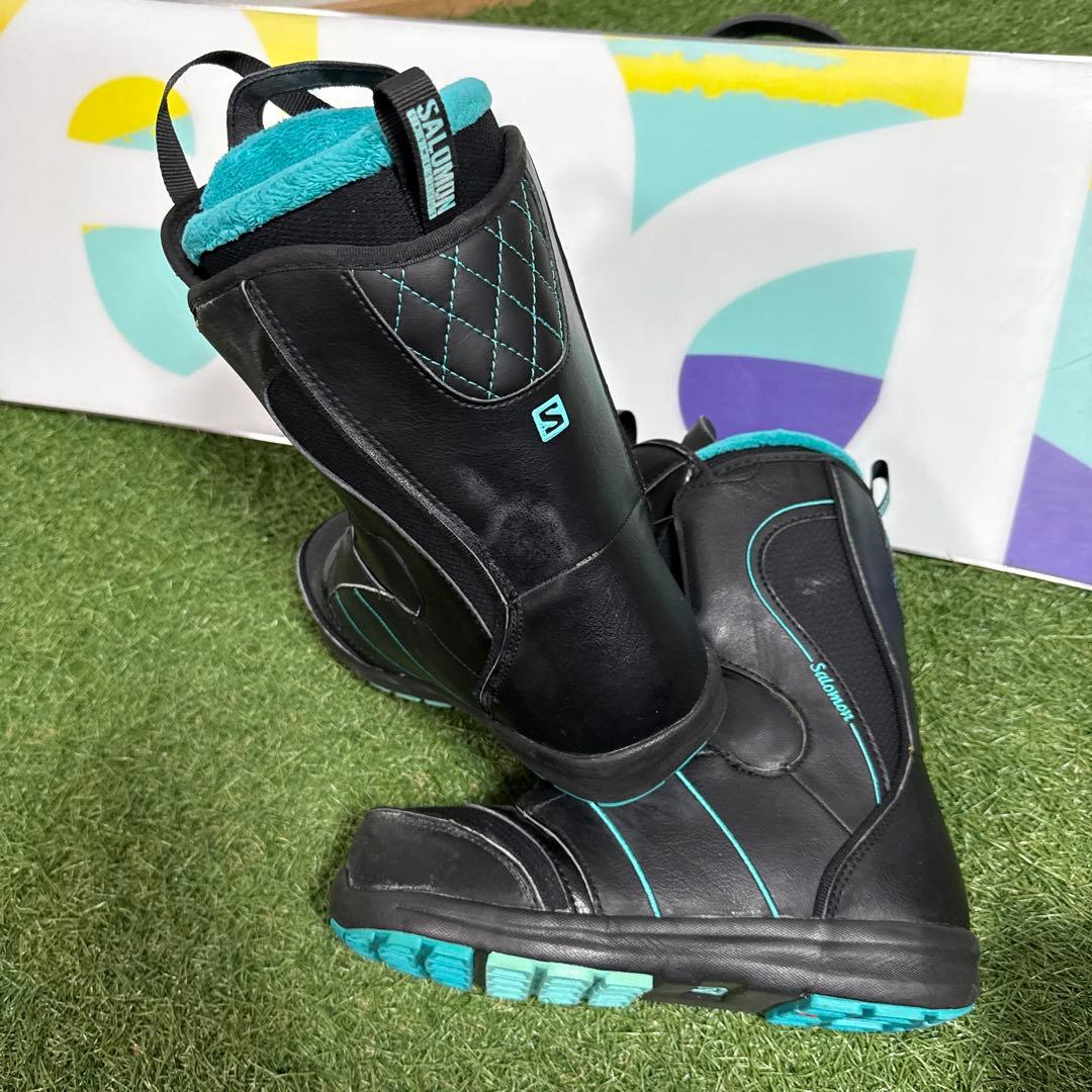 HEAD 146cm レディース　スノーボードセット