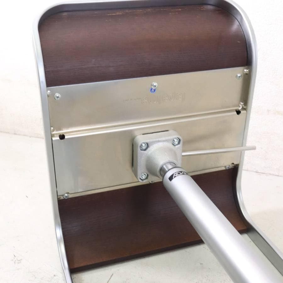 はなこ様6の1ラパルマ レム ハイスツール オーク突板 ブラウン 昇降回転8