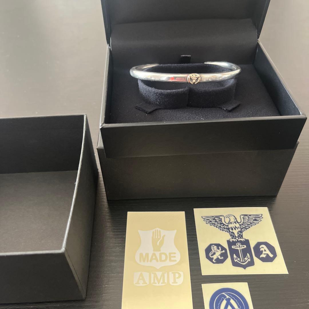 amp japanシルバーバングル