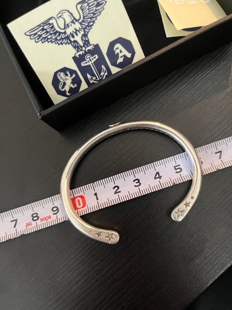 amp japanシルバーバングル