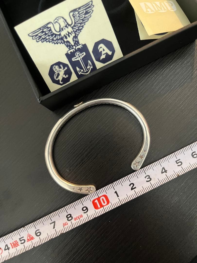 amp japanシルバーバングル