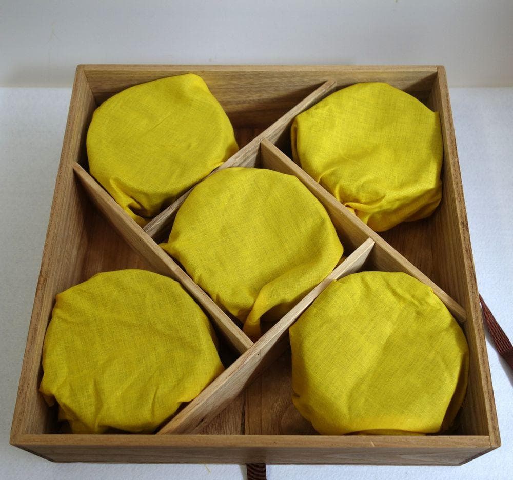 輪島塗 つばき蒔絵 吸物椀５客