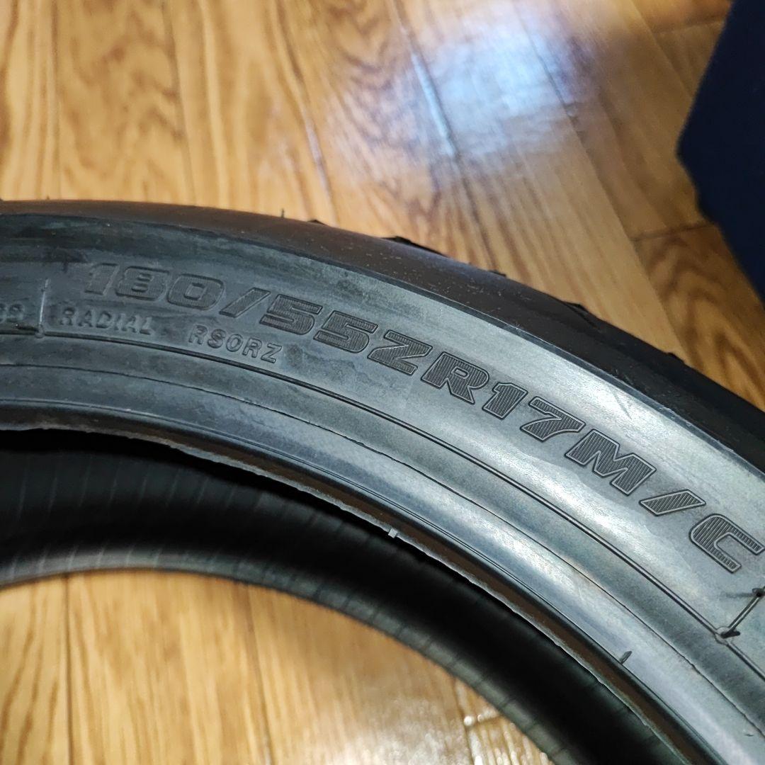 BRIDGESTONE BATTLAX RS10R 180/55ZR17 新品