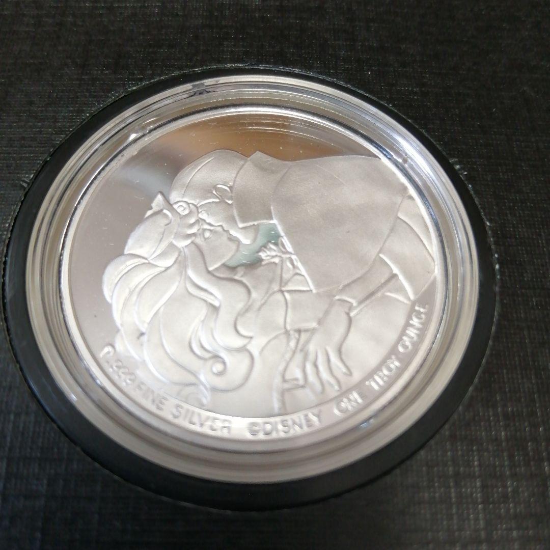 スリーピングビューティー40周年記念1オンスシルバー