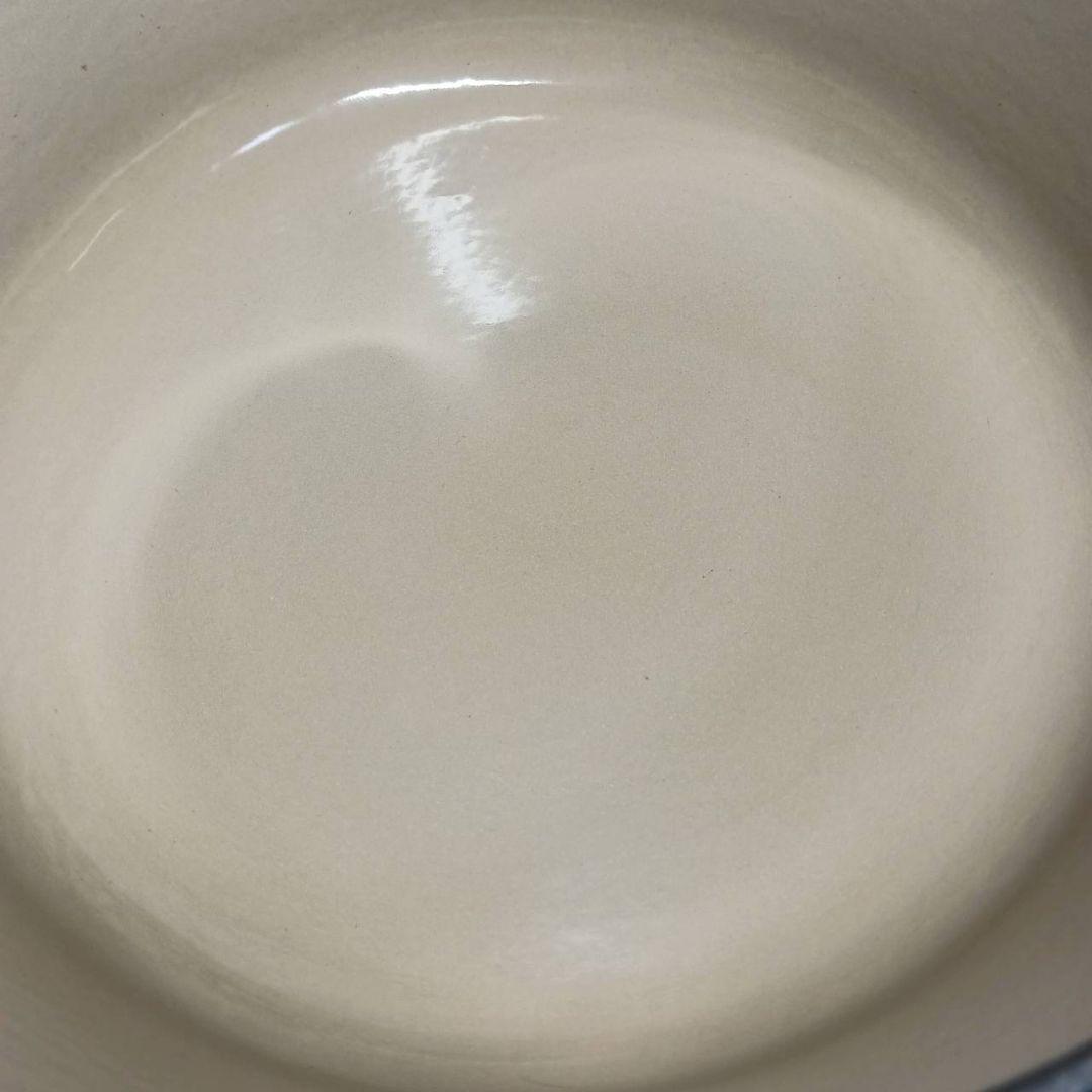 ルクルーゼ ココット・ロンド 24cm 両手鍋 マルセイユブルー 調理器具 青