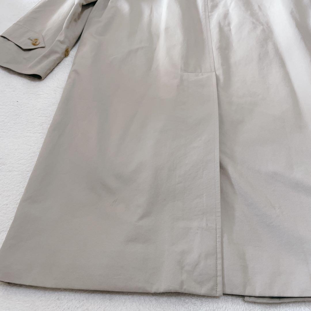 Burberry バーバーリー　ステンカラーコート　ノバチェック柄　ベージュ