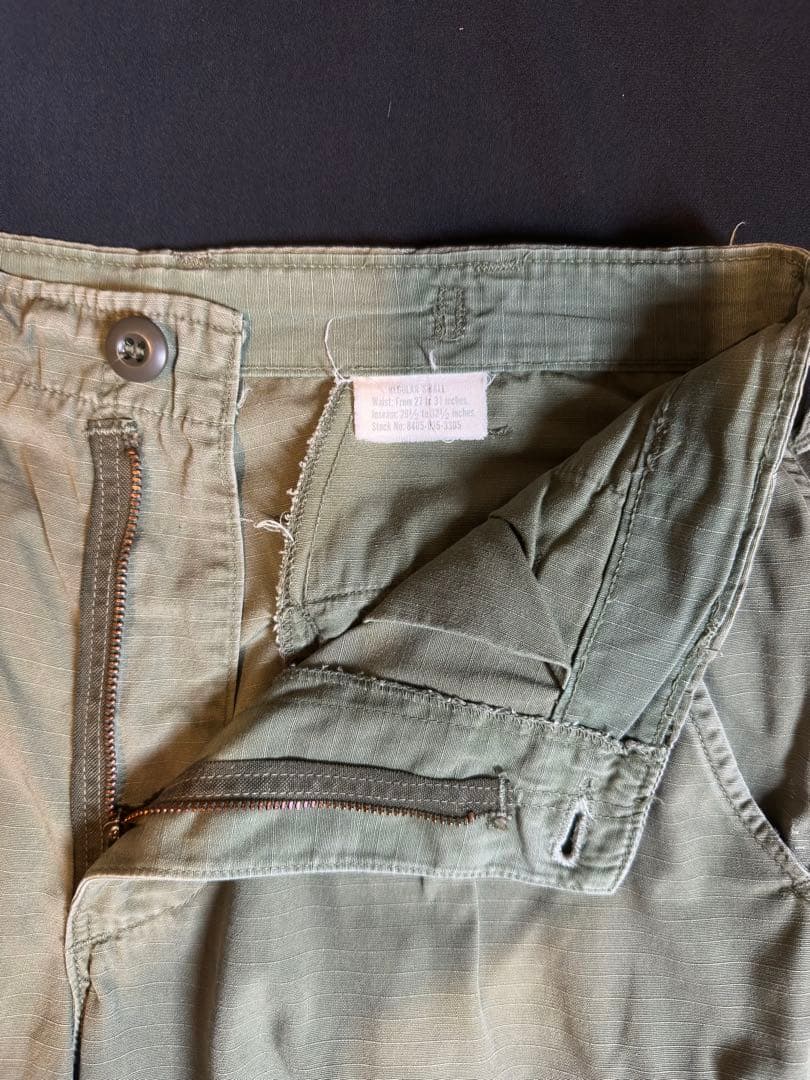 60s BDU ジャングルファティーグパンツ希少SRサイズ