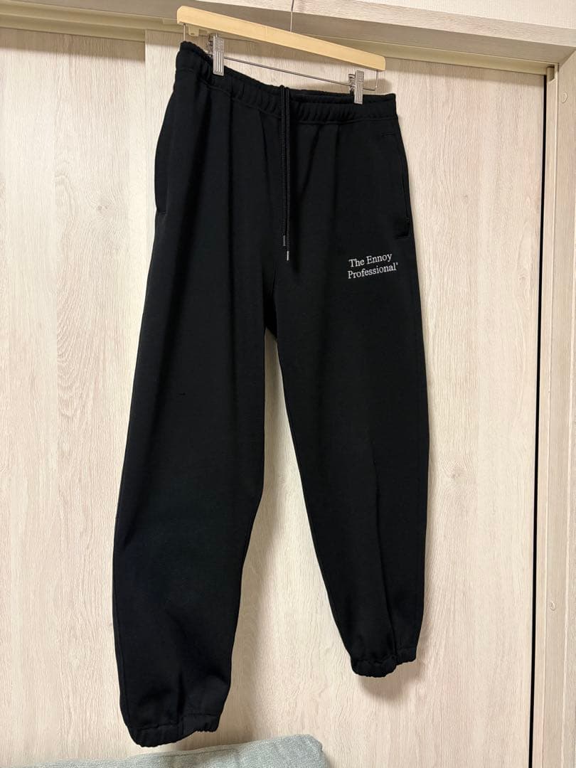 【美品】 ENNOY トラックスーツ ブラック Mサイズ セットアップ