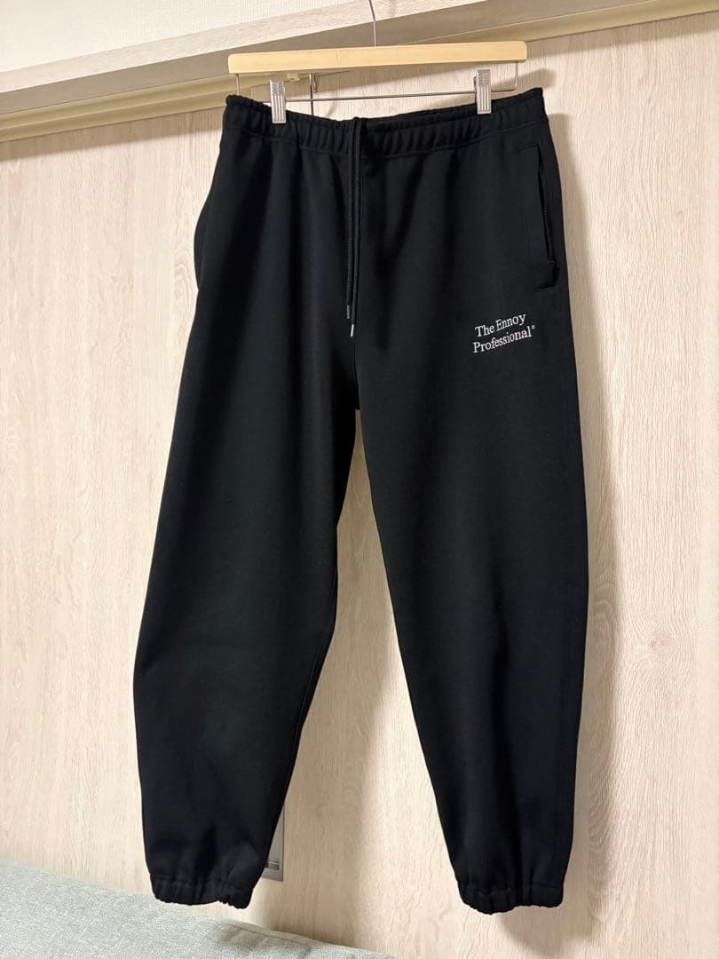 【美品】 ENNOY トラックスーツ ブラック Mサイズ セットアップ