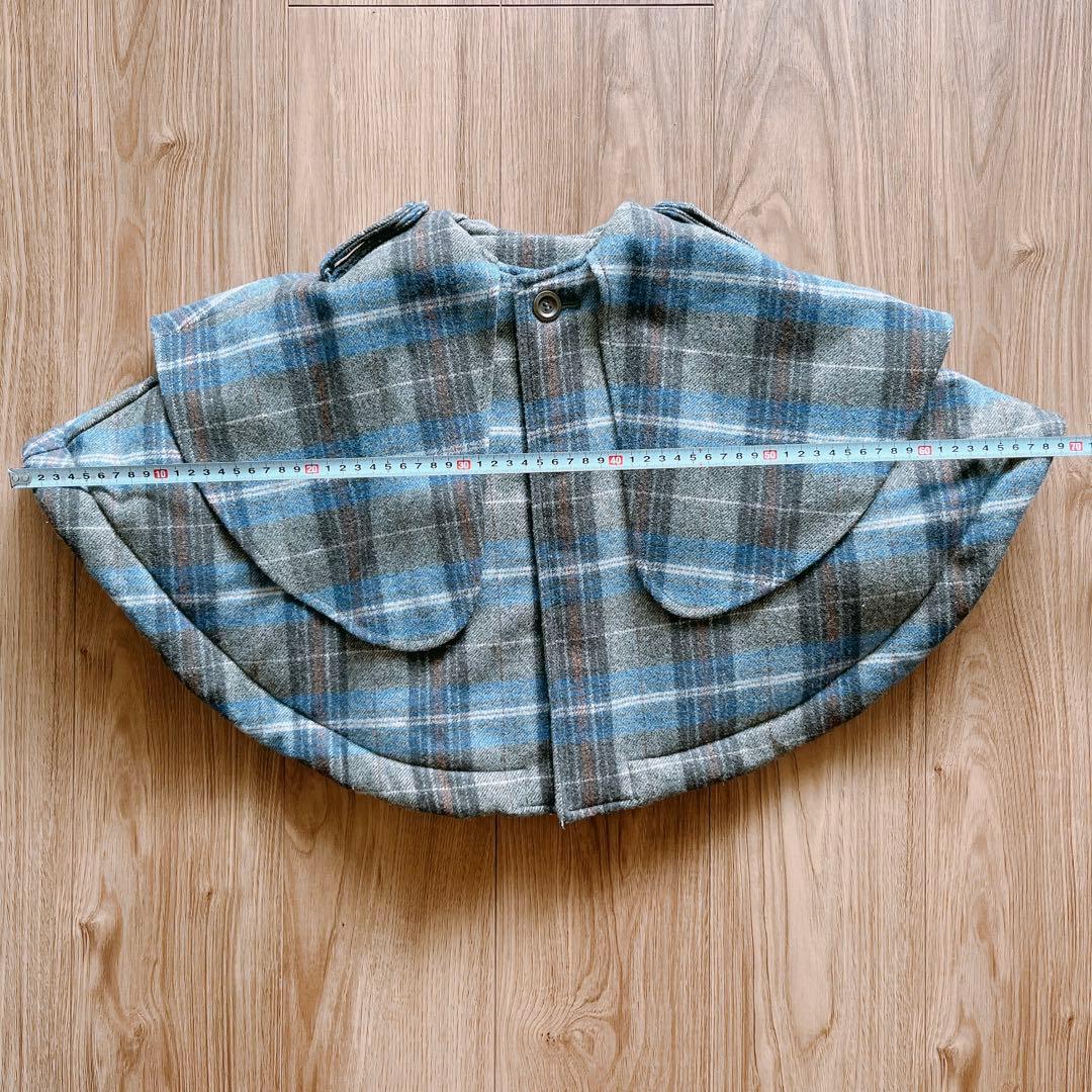 【メルカリ市限定価格】MARLMARL ポンチョ コート ホリデー限定チェック