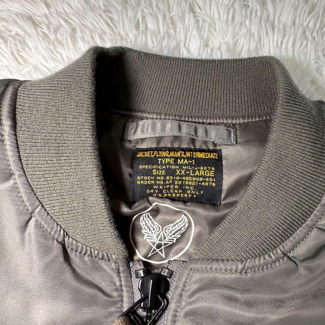 ☆WAIPER.inc MA-1 フライトジャケット MIL-J-8279☆